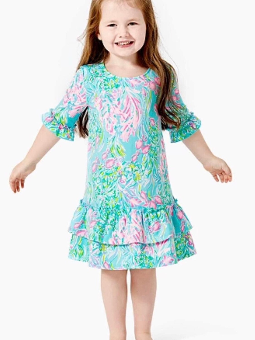 Lilly Pulitzer Girls Kailyn Dress, Size XL. New with Tags. Originally $78.